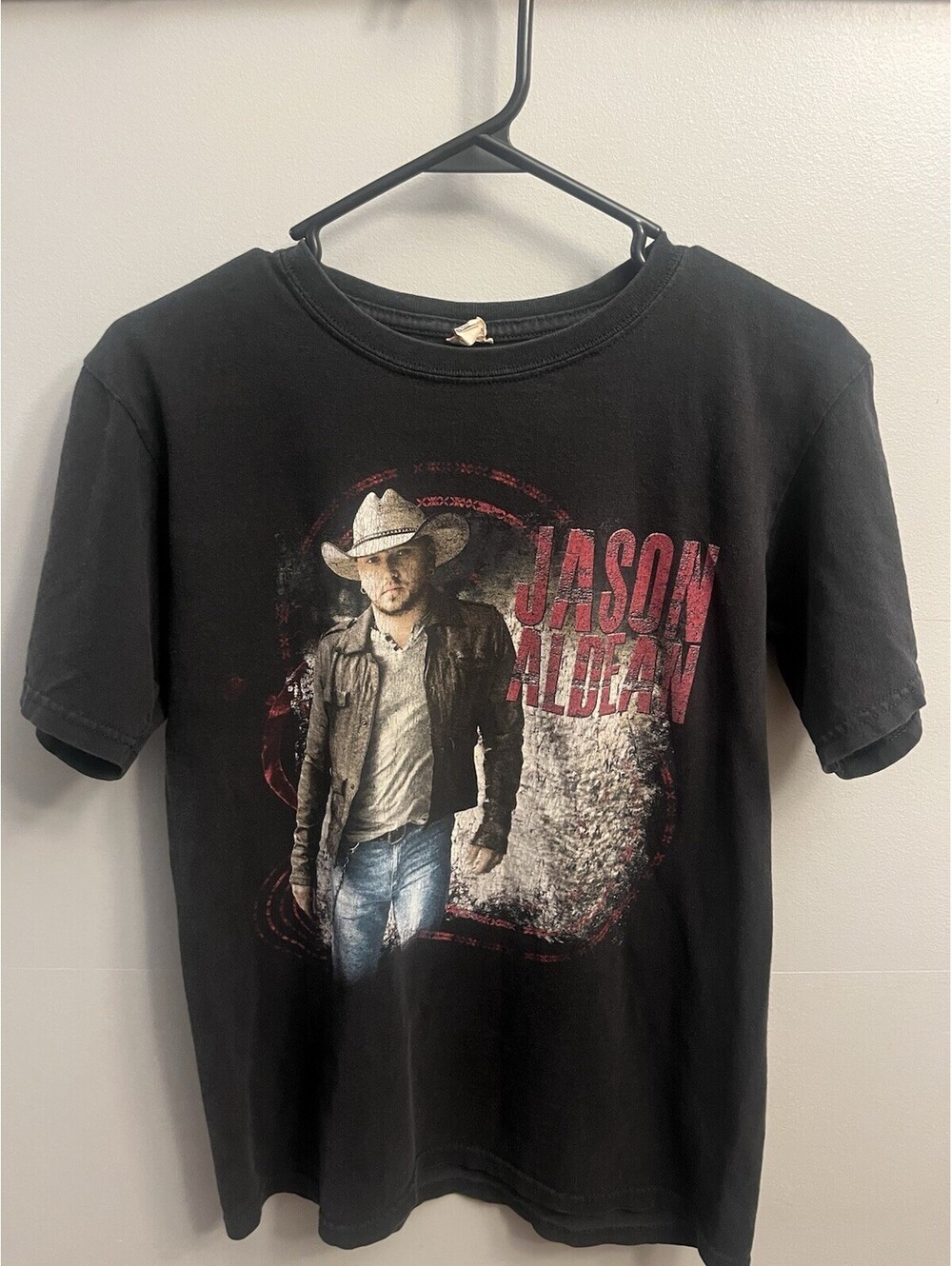 ANVIL JASON ALDEAN 2012 CONCERT TOUR  GRAPHIC T-SHIRT SIZE S